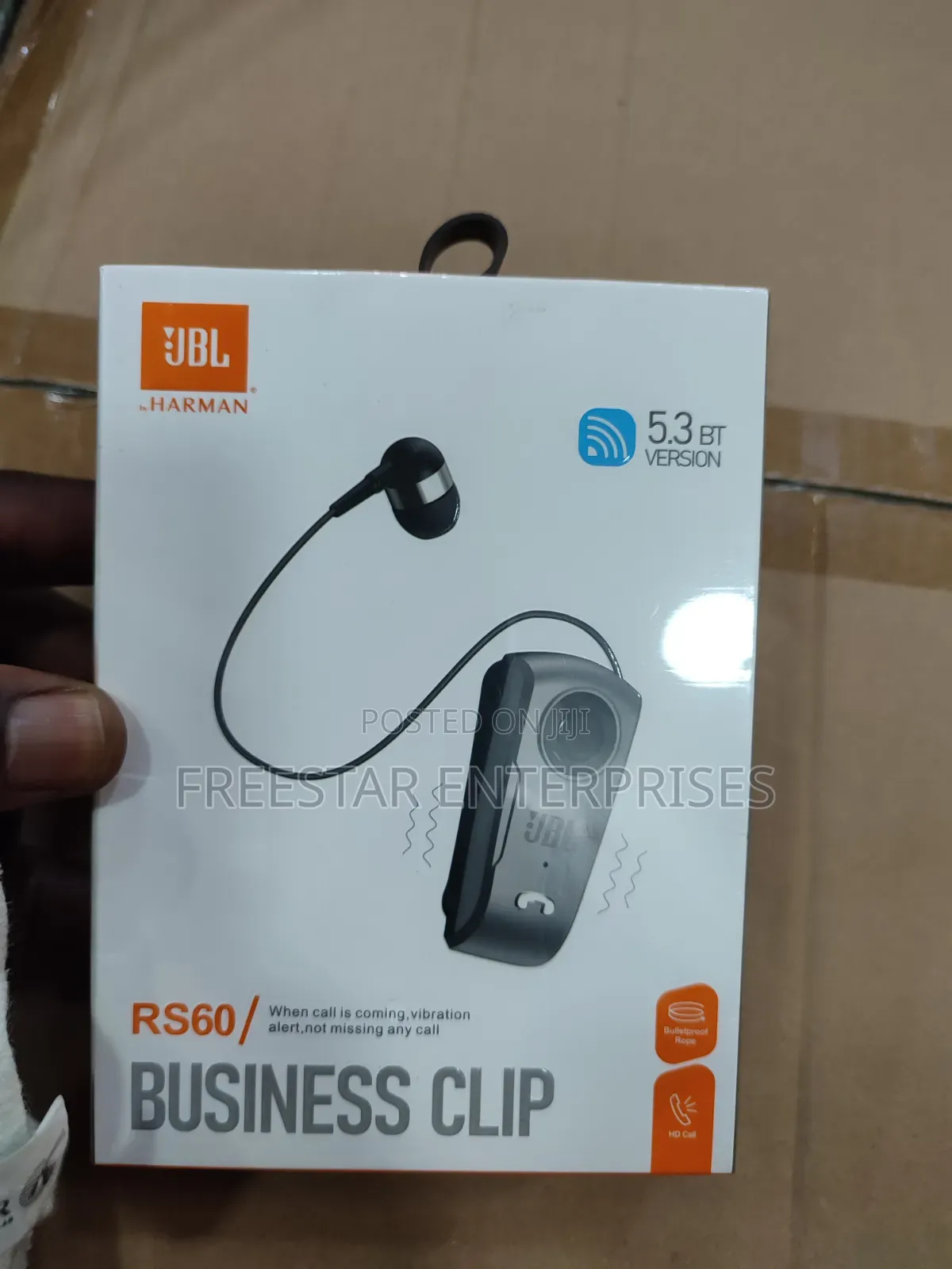 JBL Business Clip Bluetooth Earphones.