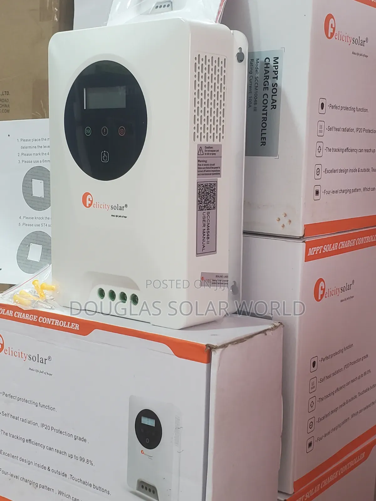 Felicity Solar 45a 12/24/36/48v MPPT Charge Controller