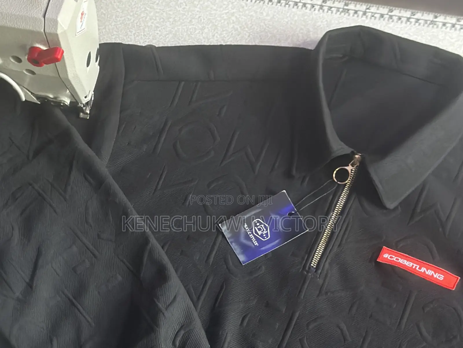 Zipper Sweater With Cap