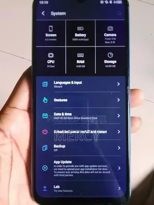 Itel Vision 3 Turbo 64 GB Blue