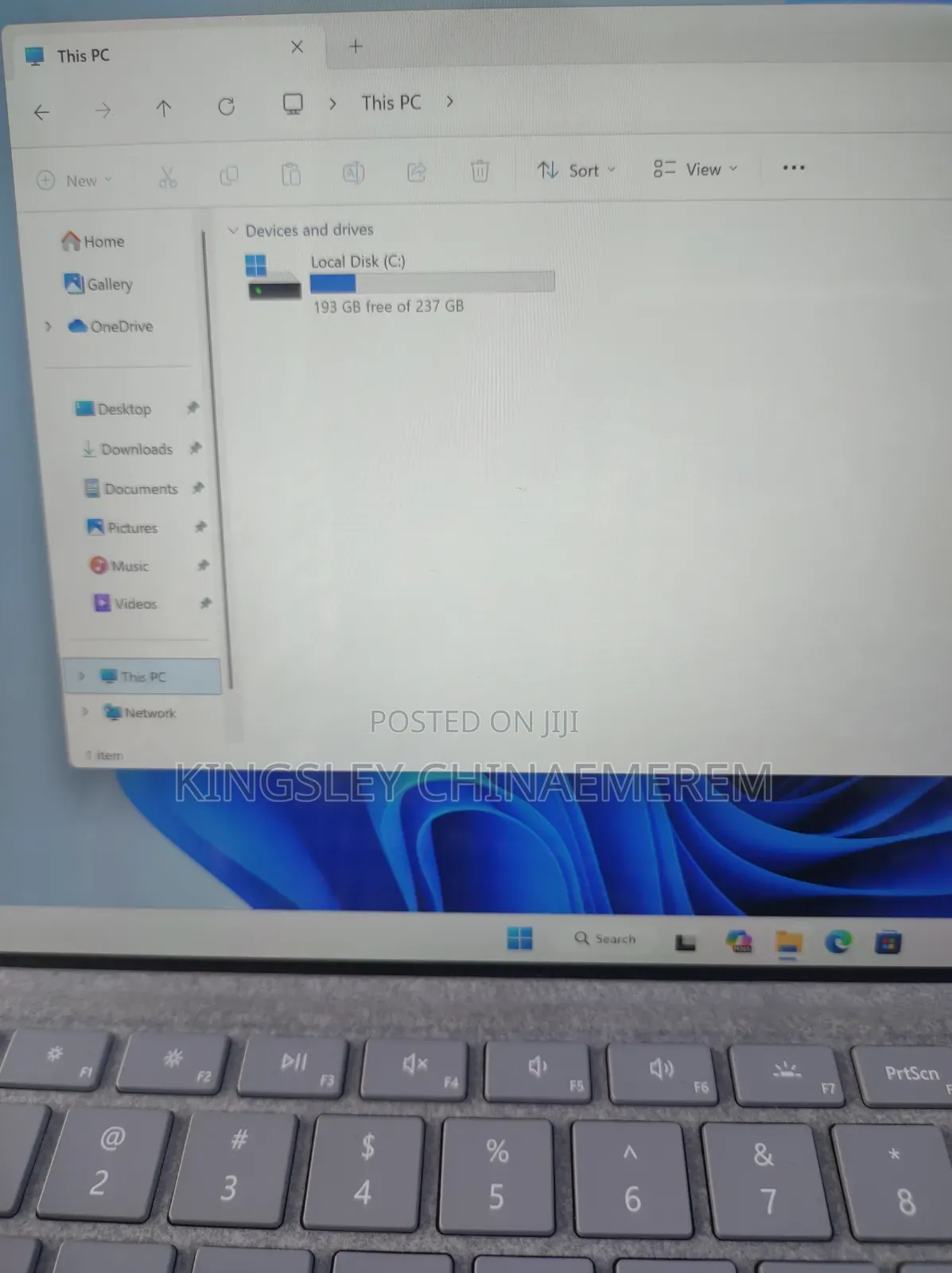 Laptop Microsoft Surface Pro 7 8GB Intel Core i5 SSD 256GB