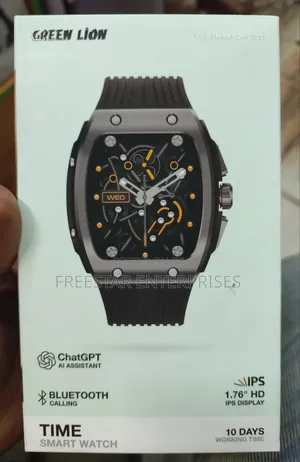 Green Lion Time Smart Watch 1.76'' Hd Ips Display