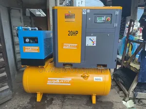 Screw Air Compressor 10to14bar 20hp With 600l