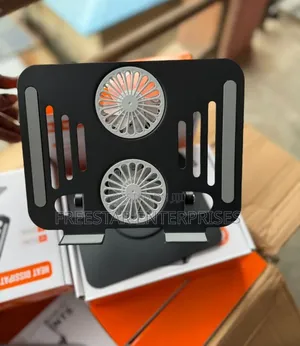 Laptop Stand With Double Cooling Pad. Laptop Stand With Cooling Pad.