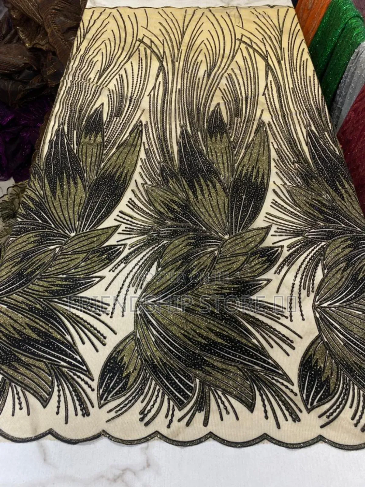 3d Bladed Lace (1 Yard)