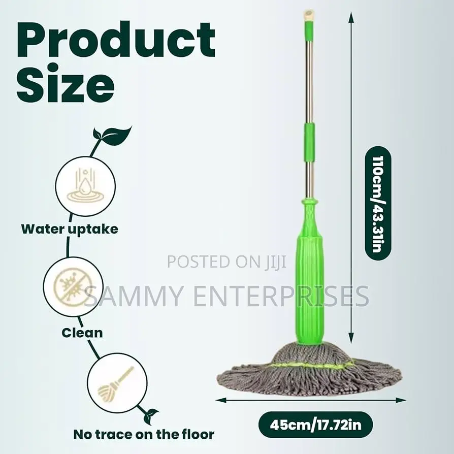 2in1 Green Mop