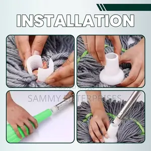 2in1 Green Mop