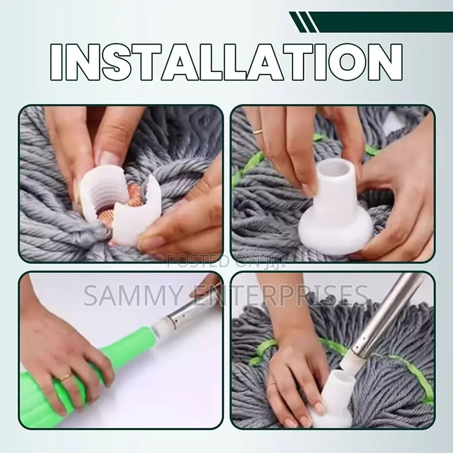 2in1 Green Mop