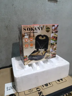 Sokany Sandwich Maker/Toaster 2slice
