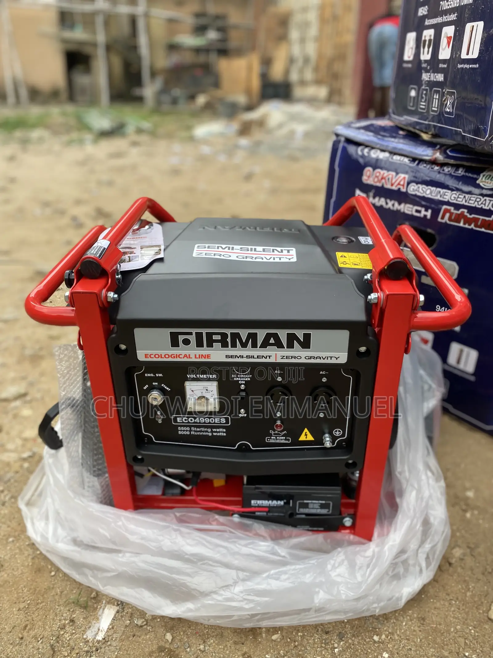 Powerful Fireman 5.5kva Generator With Stable Output