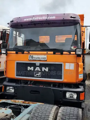 Clean Foreign Used Man Diesel 2005 Orange