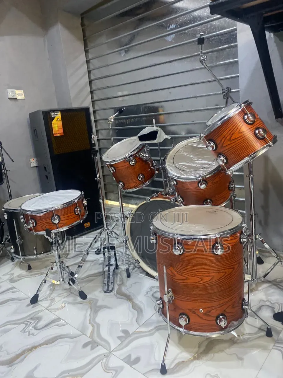 7pc Professional Drum Set