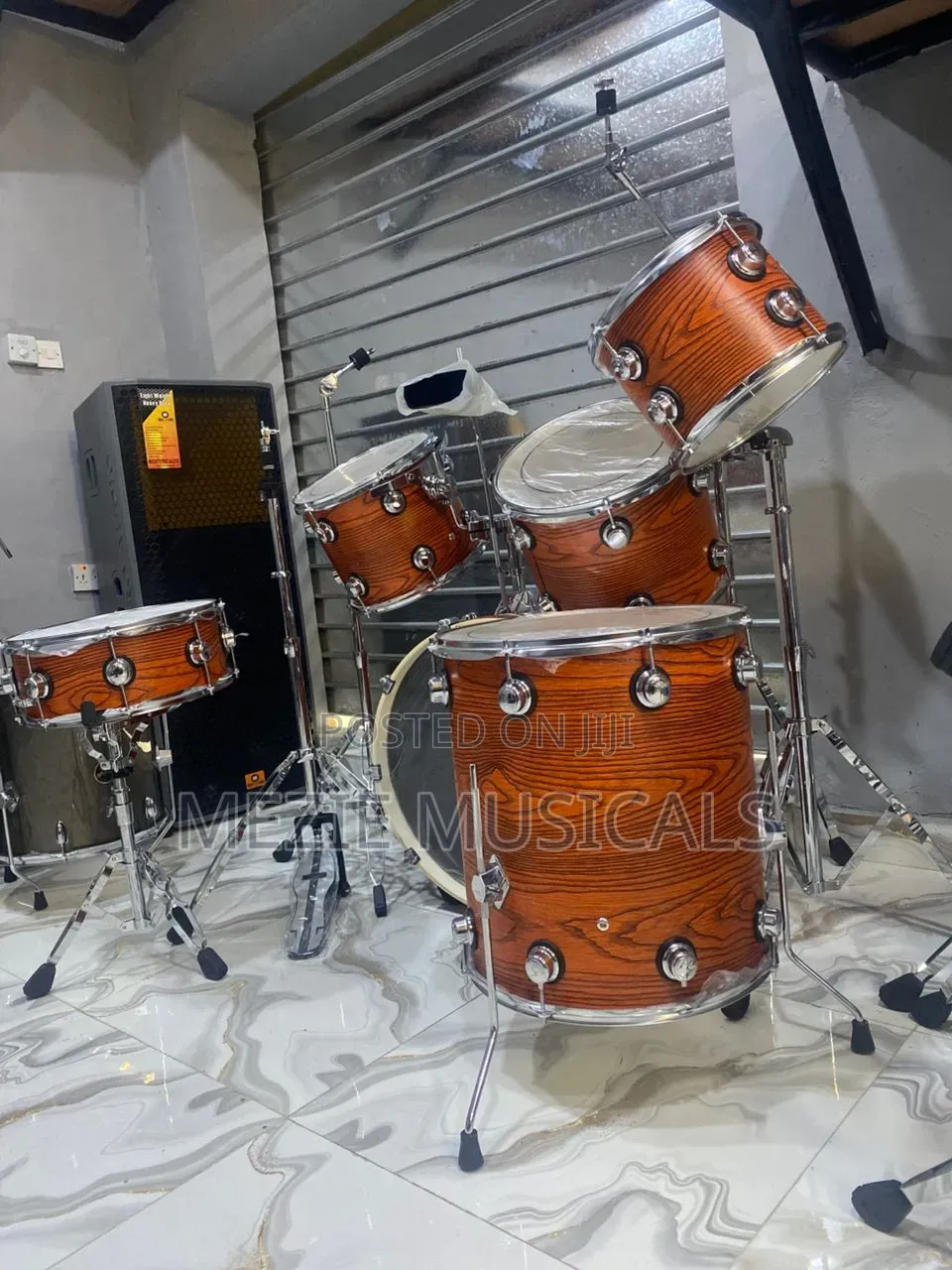 7pc Professional Drum Set