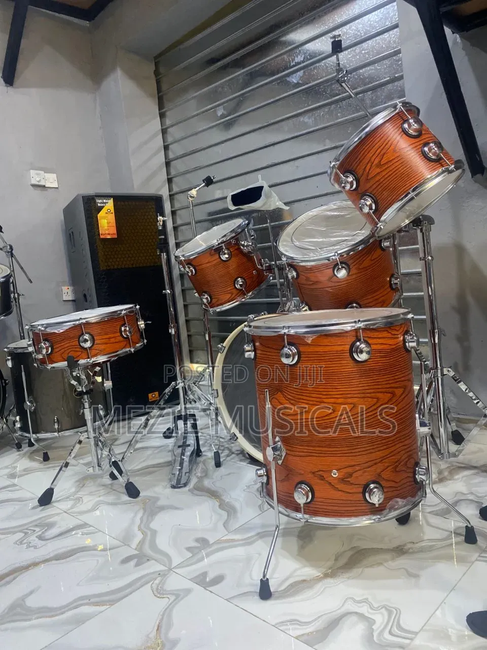 7pc Professional Drum Set