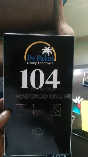Door Plate Number With Switch DND System