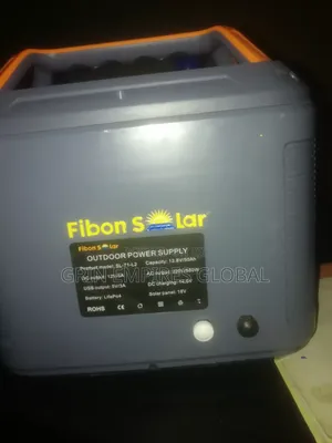 Fibon Solar Generator 550w Comes With 150w Panel and Bulbs