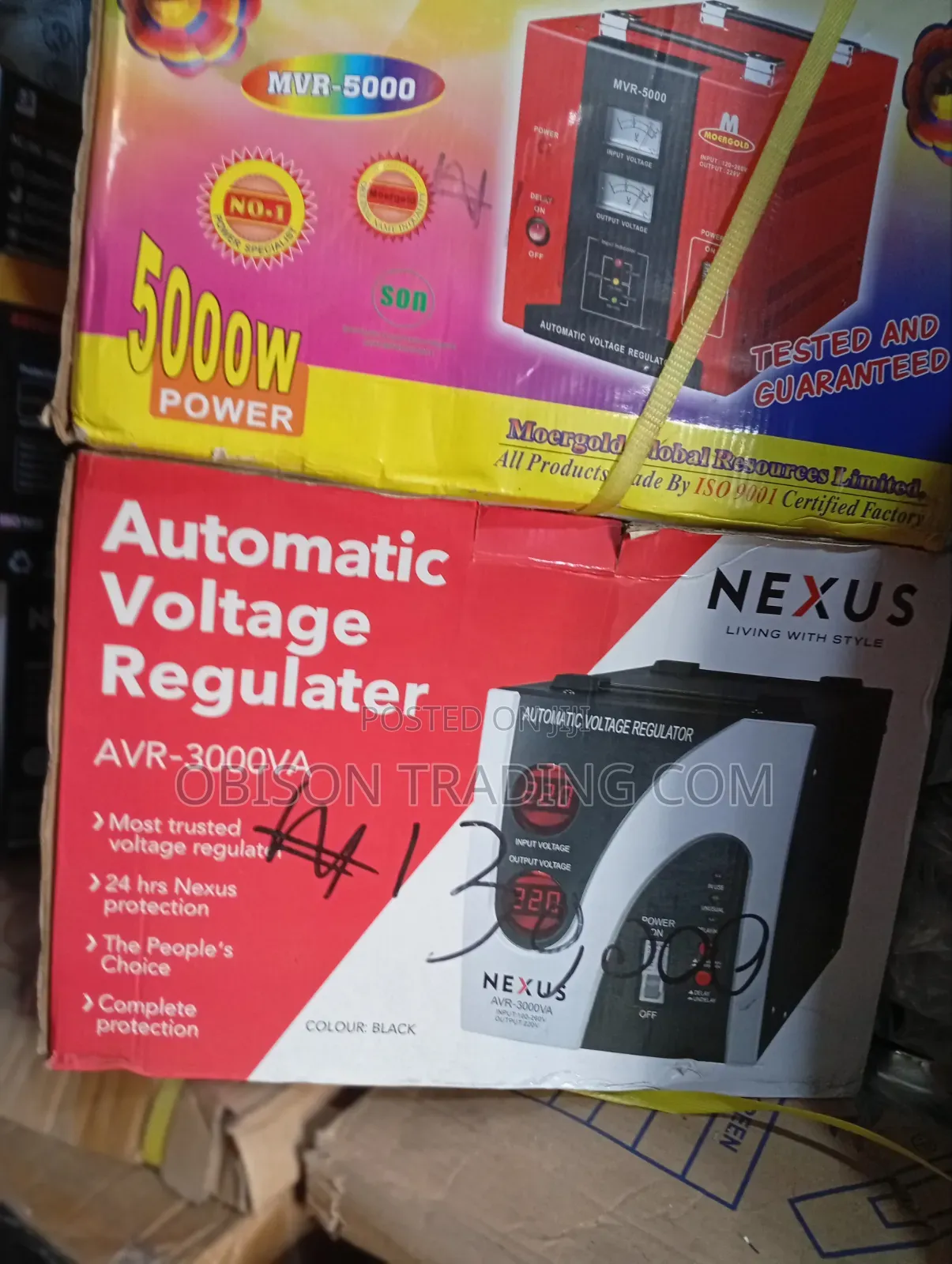 Nexus Automatic Voltage Regulator Avr-3000va