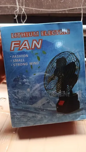 Lithium Battery Rechargeable Fan