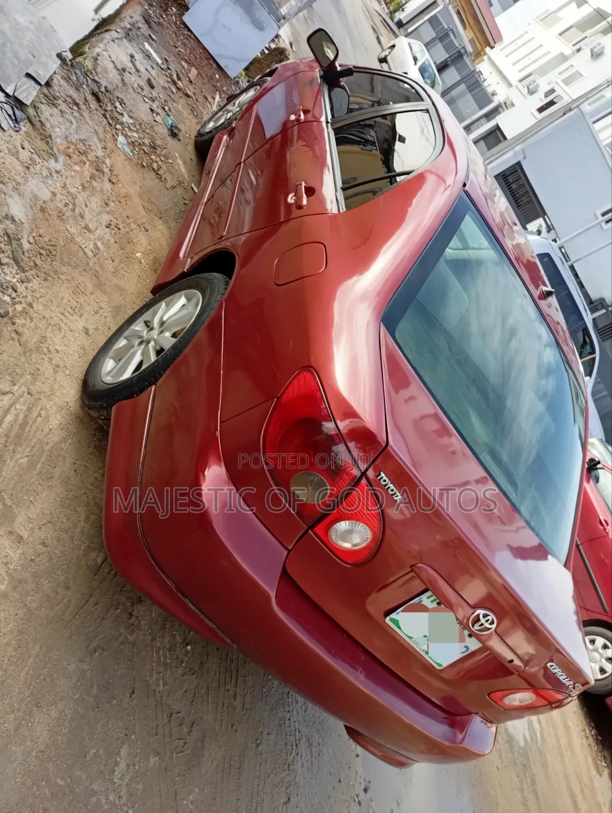 Toyota Corolla 2005 Red