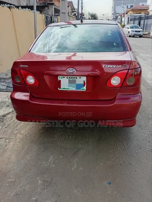 Toyota Corolla 2005 Red