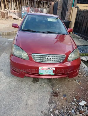 Toyota Corolla 2005 Red
