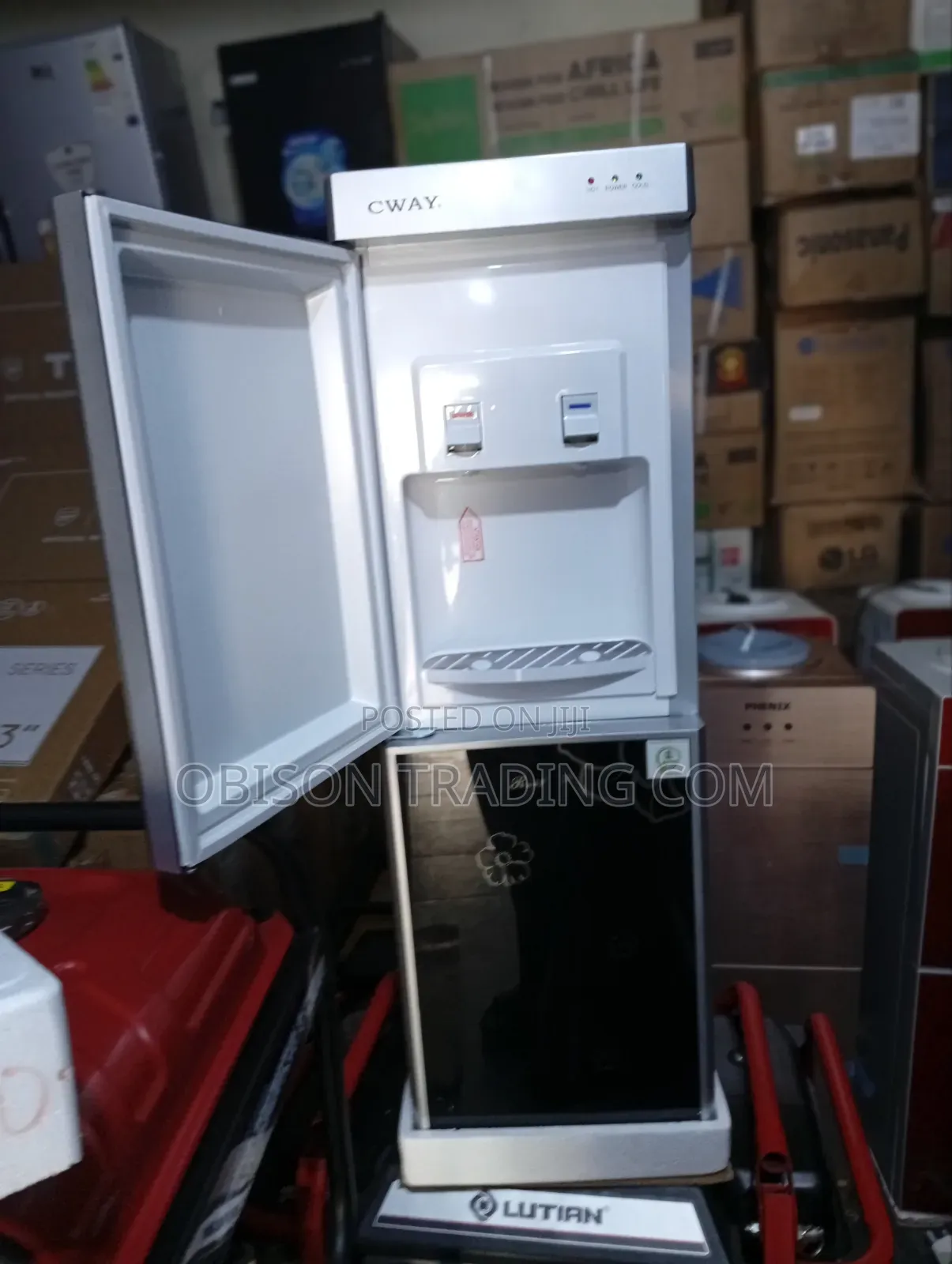 Cway Water Dispenser With Fridge