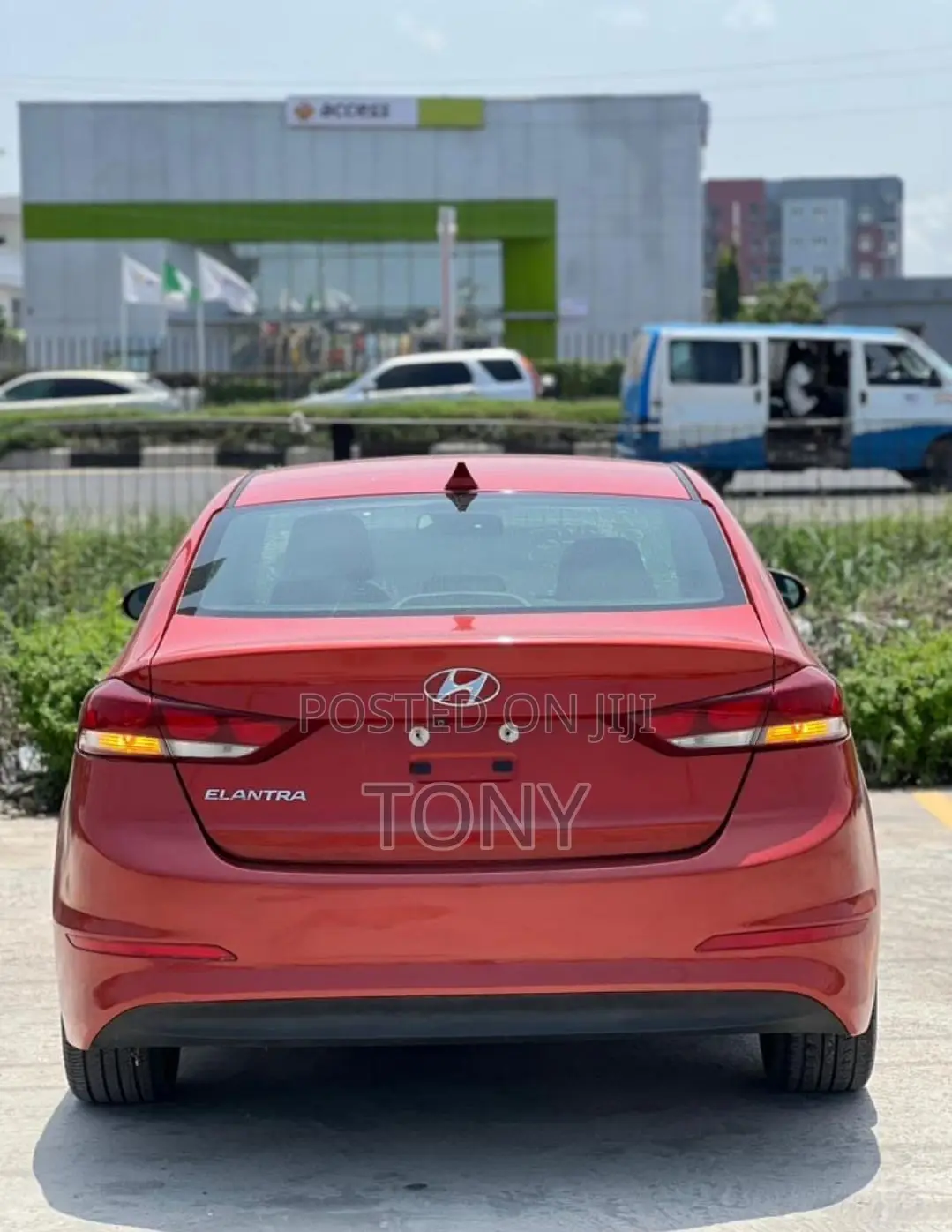 Hyundai Elantra 2017 Red