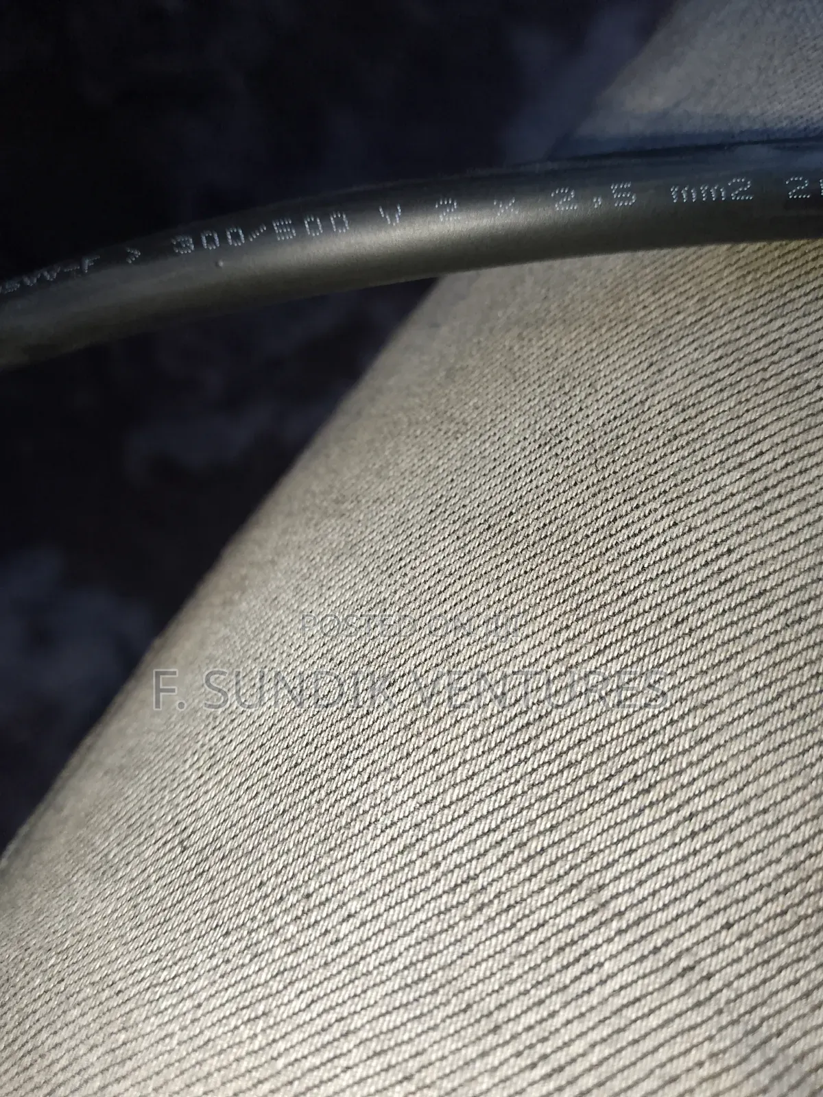 2.5mm 2core Flexible Cable