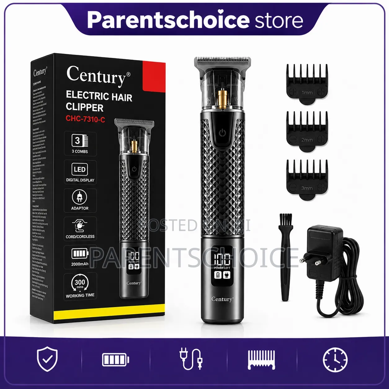 Century CHC-7310-C Rechargeable Hair Clipper