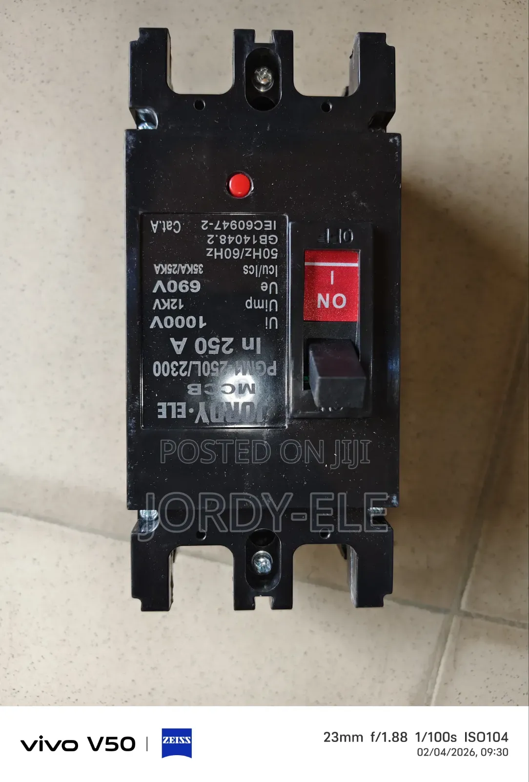 Breaker Dc 400a 2p