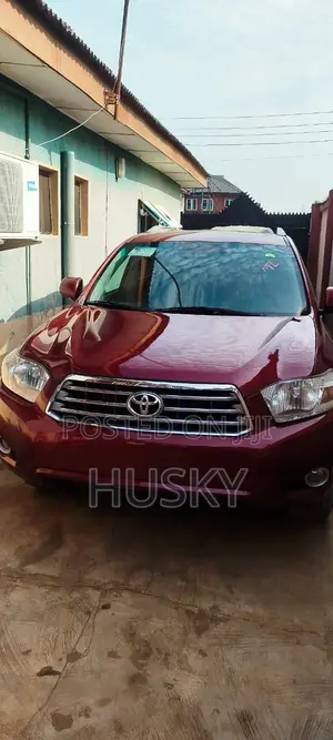 Toyota Highlander Limited 2009 Red