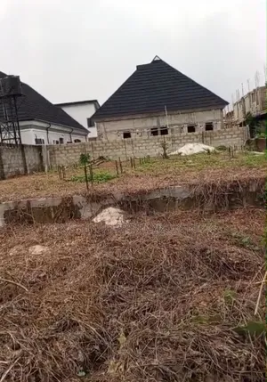 A Plot of Land With Duplex Foundation for Sale at Otokutu Warri Delta