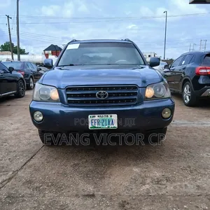 Toyota Highlander V6 AWD 2002 Blue