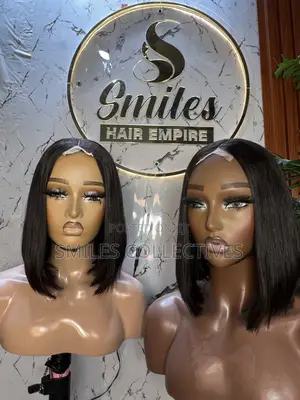 Human Hair Bob Wig for Corporate Ladies