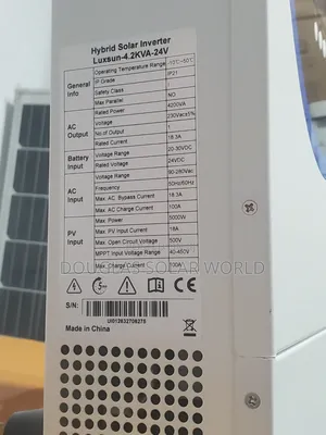 Luxsun 4.2kva 24v Hybrid Solar Inverter