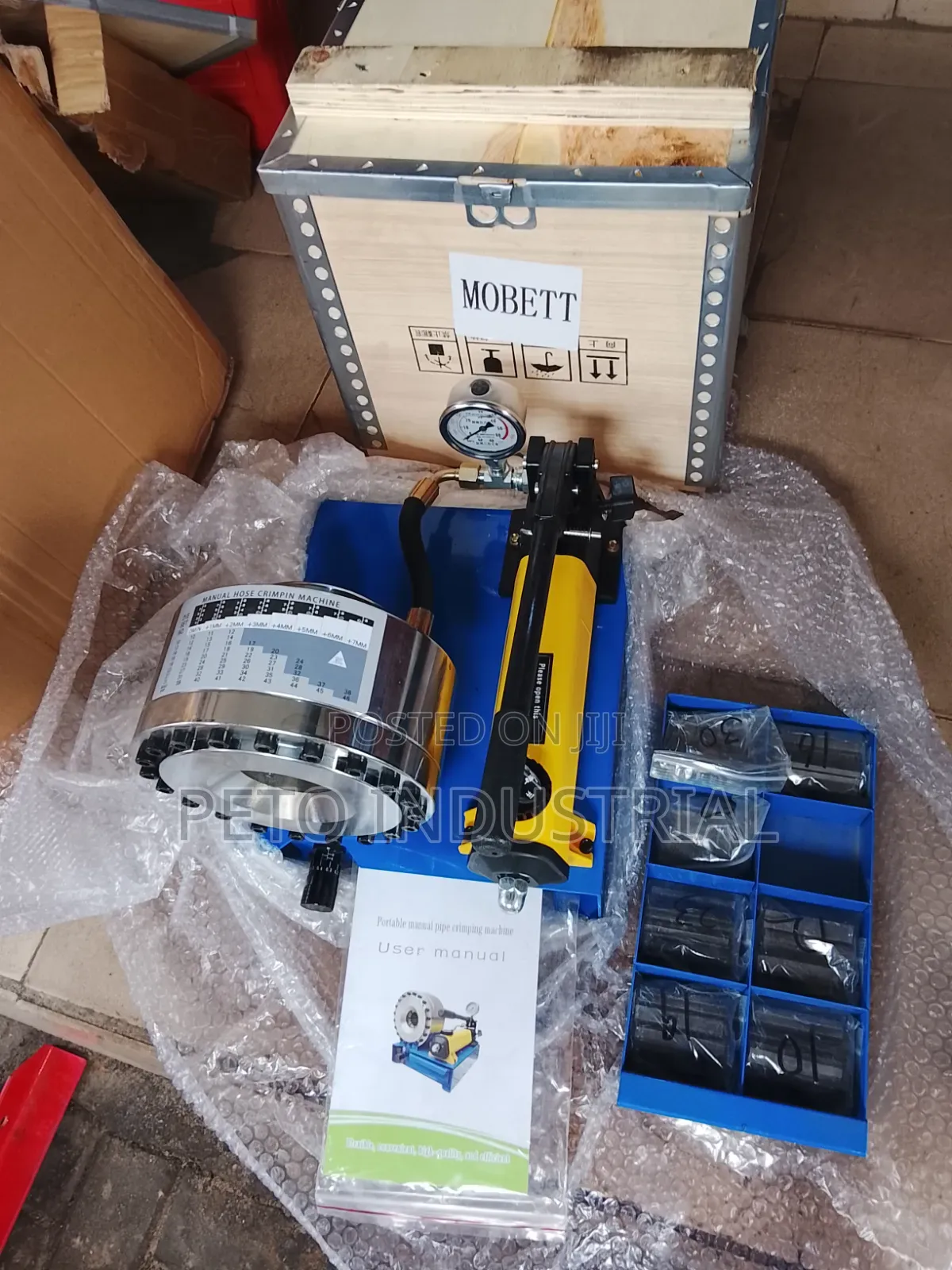 Portable Manuel Pipe Crimping Machine