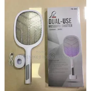 Dual Use Rechargeable Mosquito Swatter