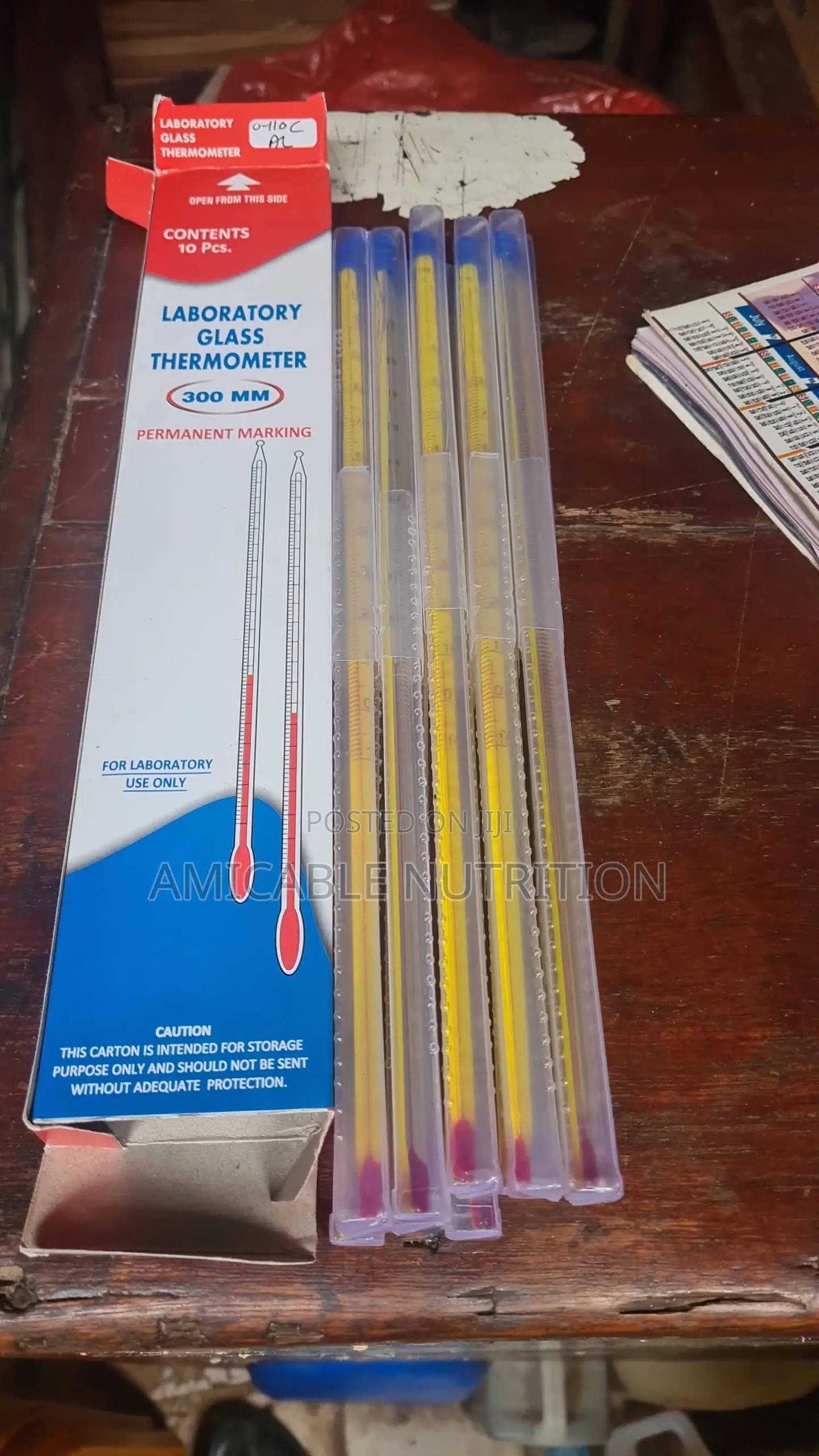 Laboratory Glass Thermometer