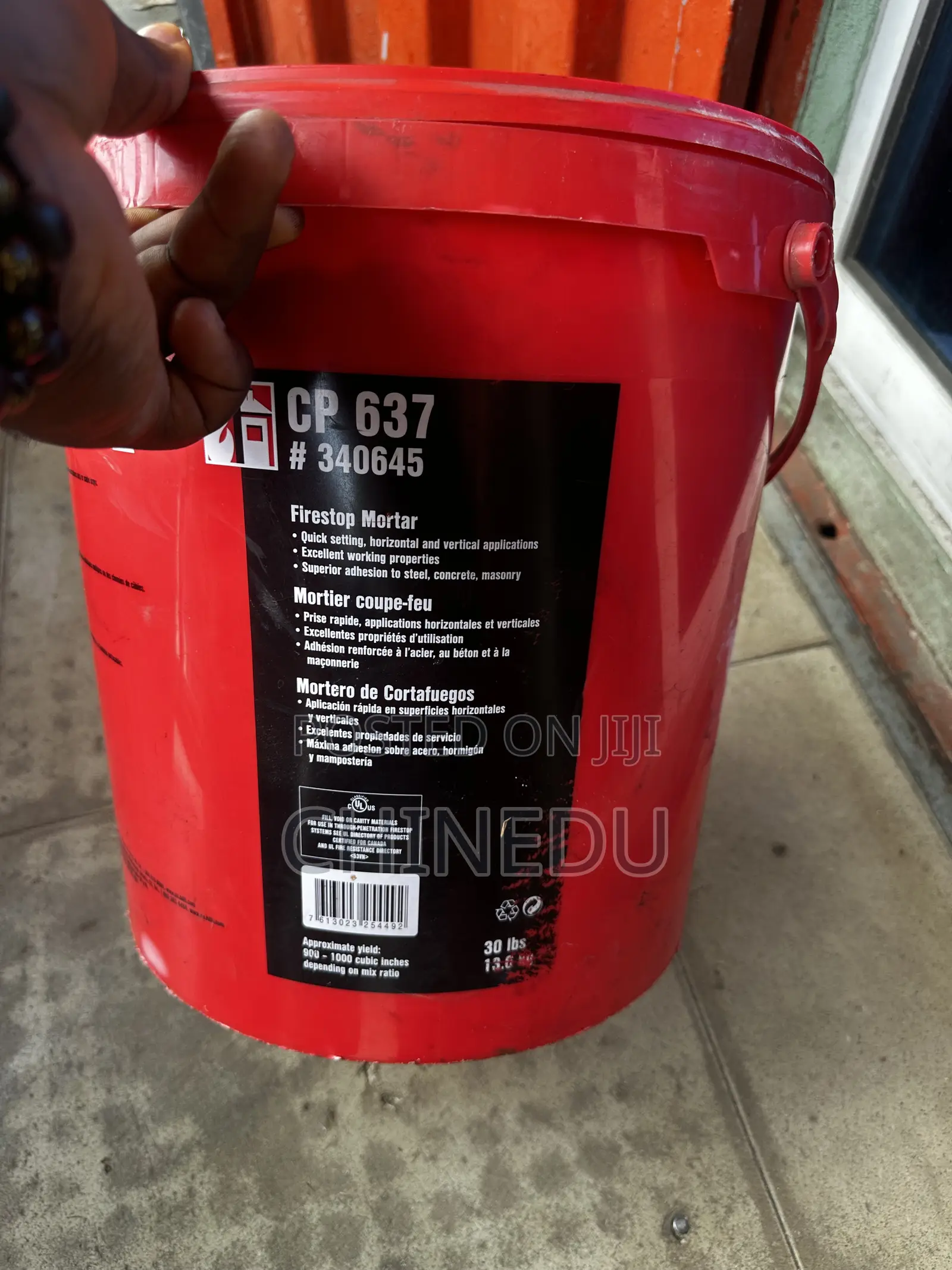 Firestop Mortar Hilti Cp 637