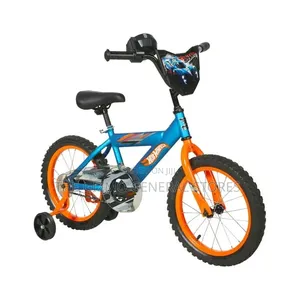 Dynacraft Hot Wheels Boys 16-Inch BMX Bike for Ages 5-7, Blue