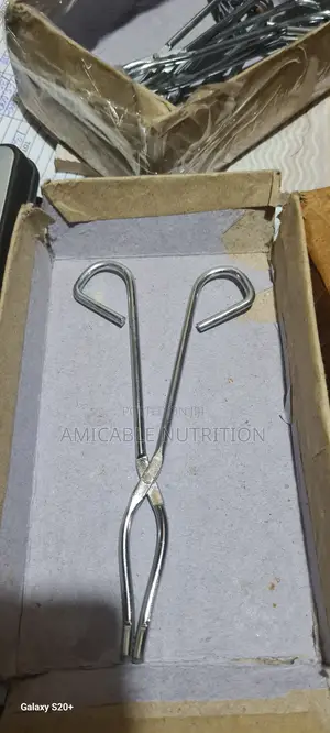 Stainless Steel Crusible Tongue