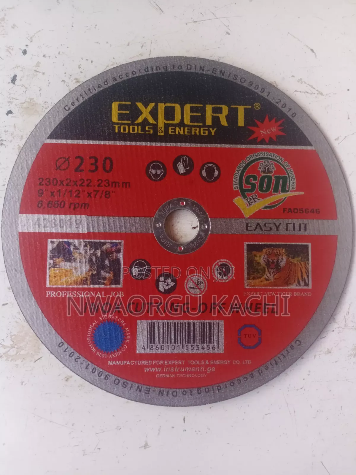 Expert Cutting Disc 9"Inches