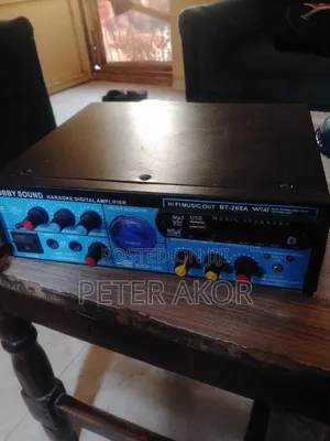 Bobby Sound Karaoke Digital Amplifier Bt-288a With Bluetooth Remote