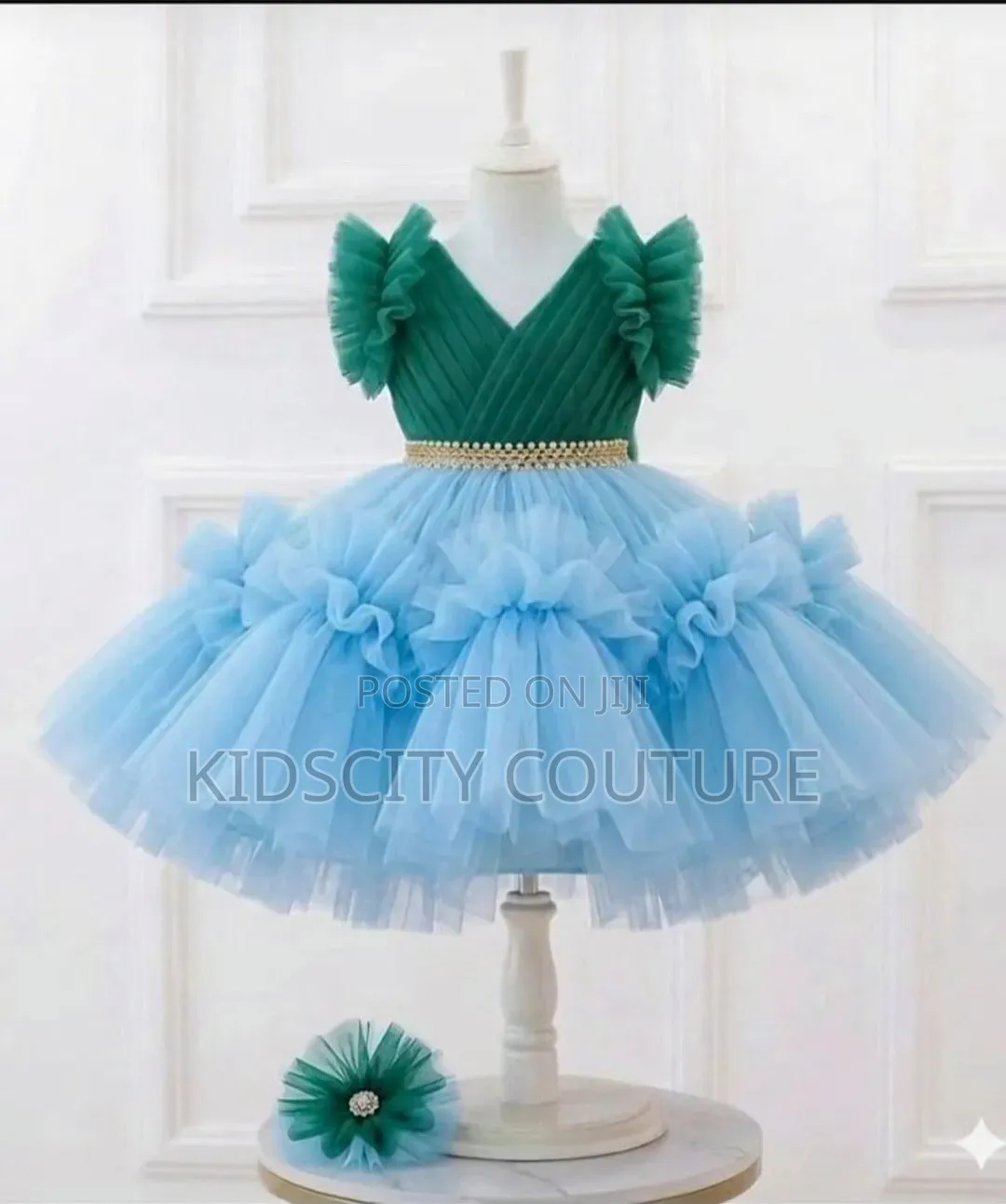 Ruffled Ball Dress