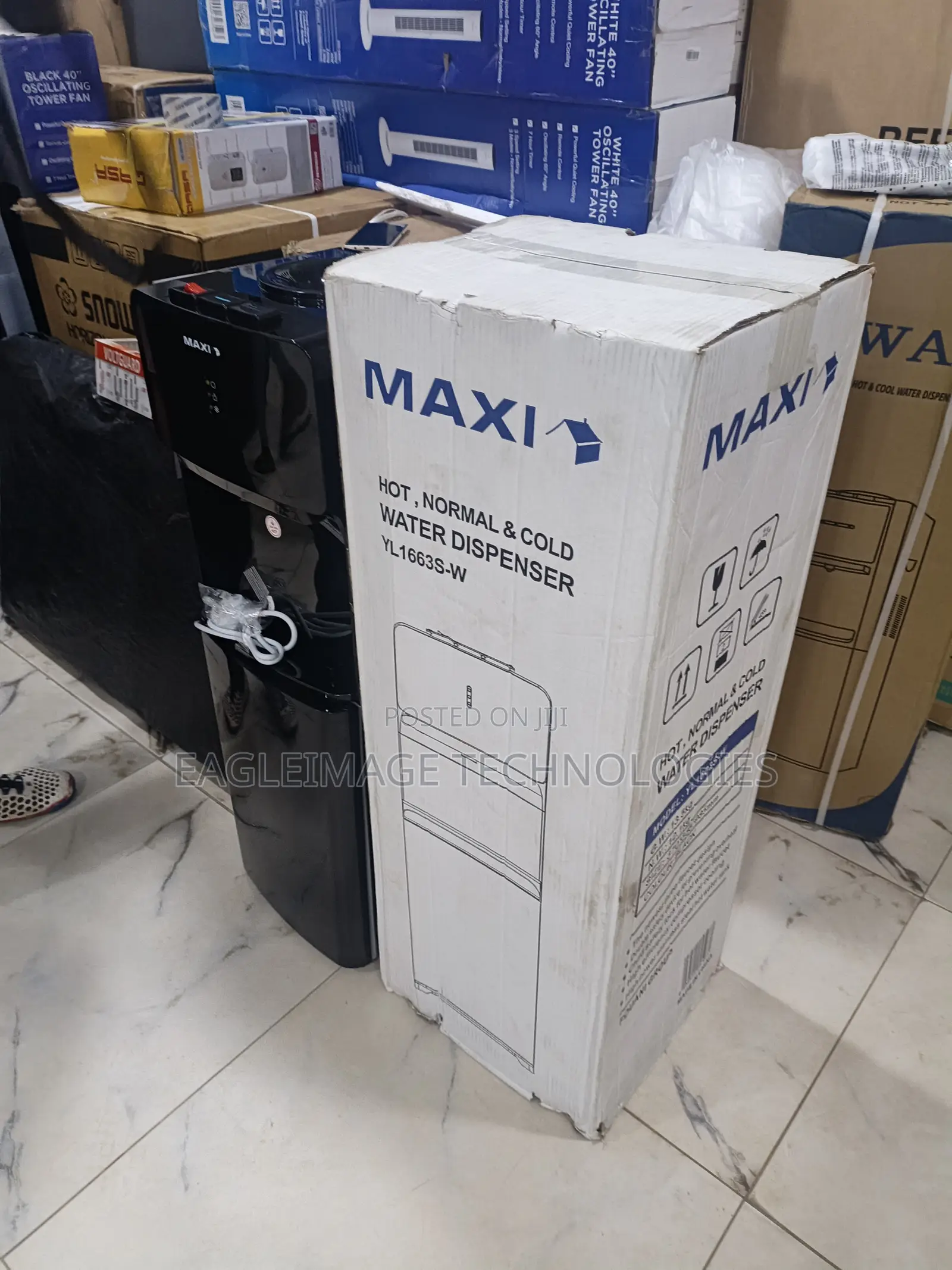 Maxi Yl1663s-W Dispenser - Instant Hot Water for Coffee