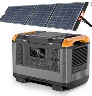 2400w Portable Power Storage With Solar Panels (400w Solar Panel)