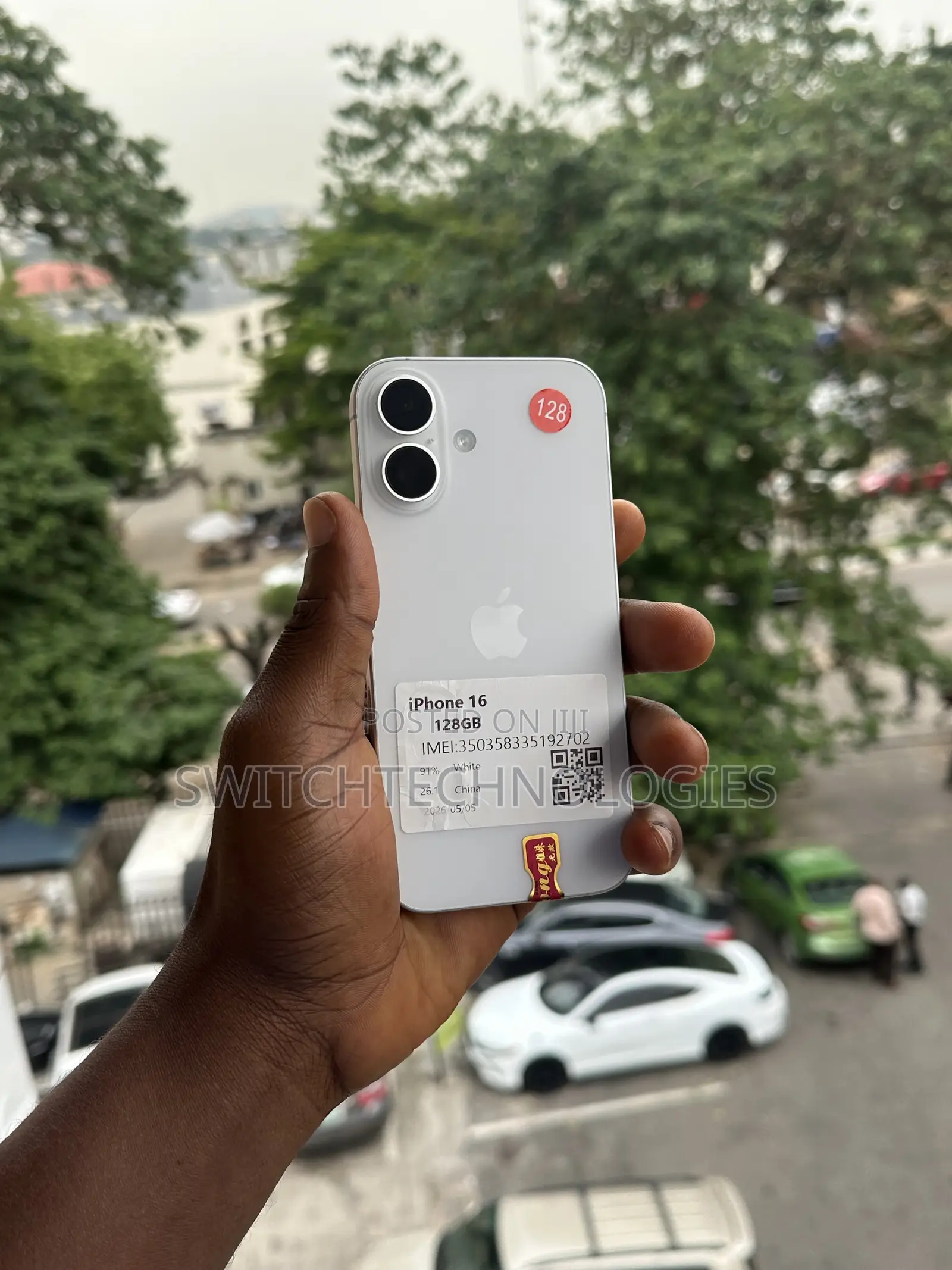 Apple iPhone 16 128 GB White