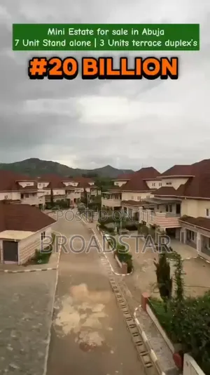Mini Estate With 7units of 5bedroom 3units of 4bedroom Duplex
