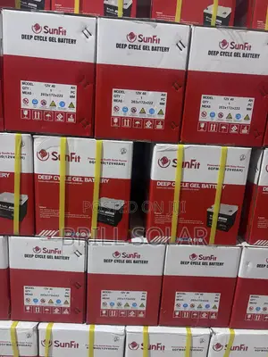 12v-26ah Sunfit Solar Gel Battery