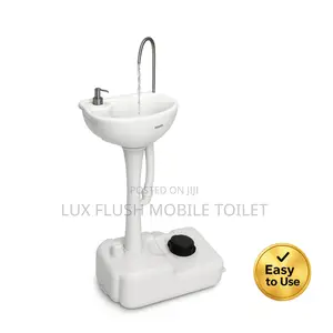 Portable Hand Wash Sink With Soap Dispenser and Towel Holder